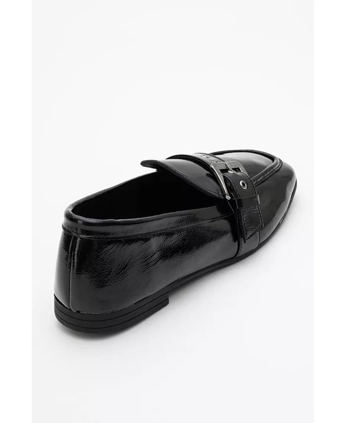 Женские лоферы Jade из кожи Forever & Always Shoes, черный — фото 4