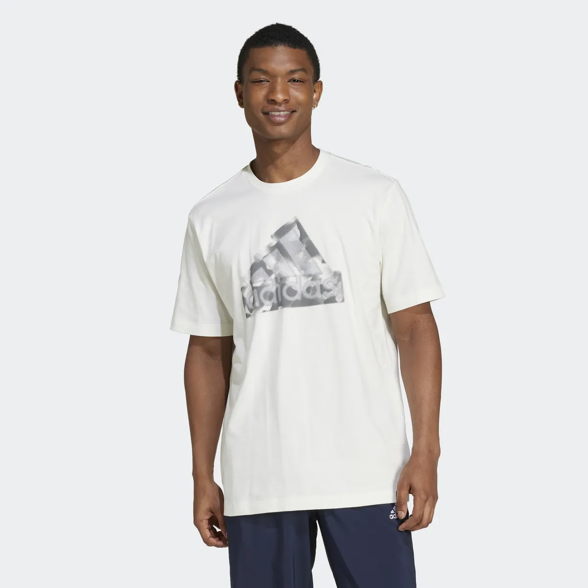 

Футболка Adidas Sportswear "M FI LOGO T", кремовый