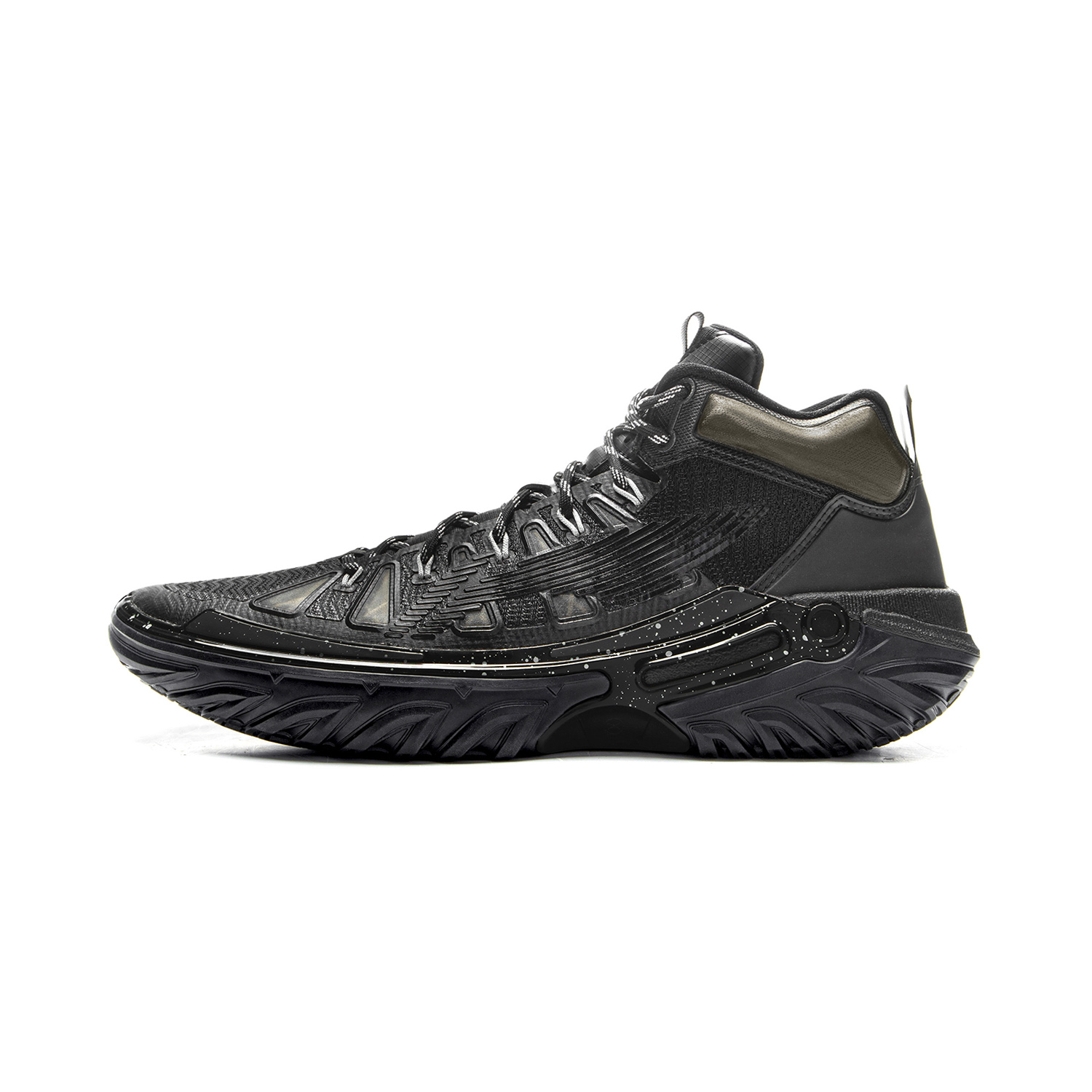 

Баскетбольные кроссовки Jie Ao 2High мужские, высокие, черные LINING, Black