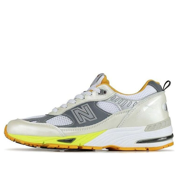 

Кроссовки aries x 991 сделано в англии New Balance, белый