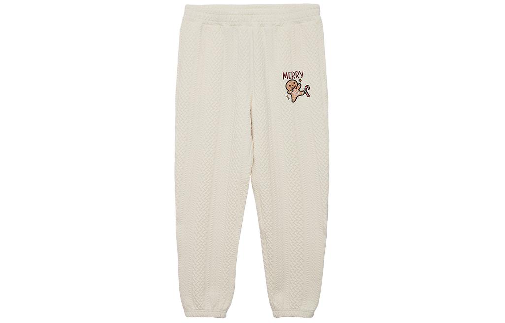 

New Era ФВ23 Вязаные спортивные штаны Unisex Ivory White