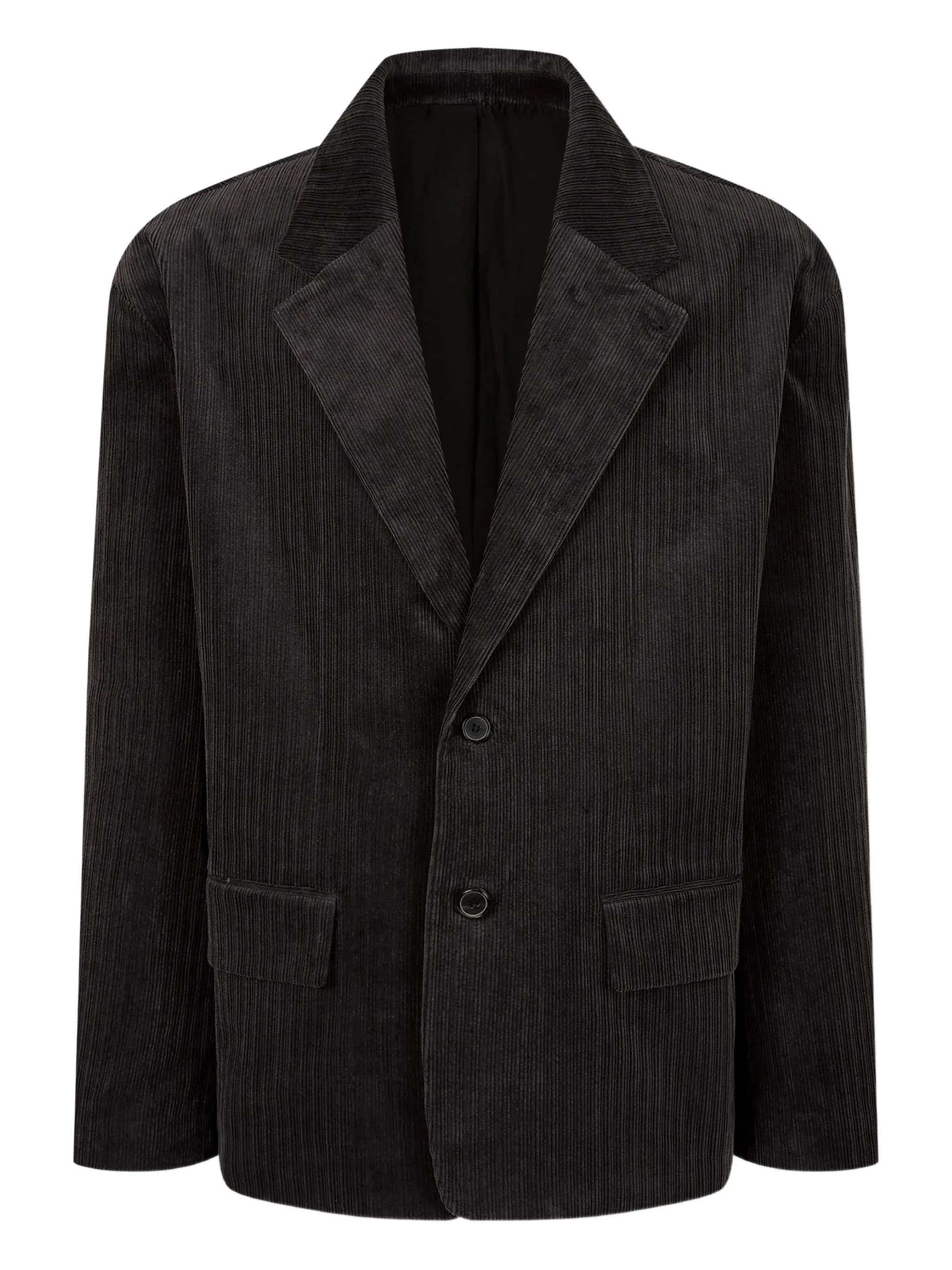 

Вельветовый пиджак оверсайз Tomboy, черный