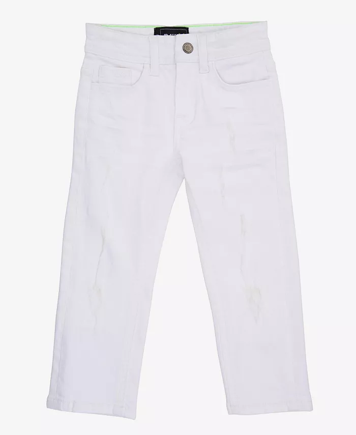 

Джинсы для мальчиков с эффектом поношенности 2T-4T Raw X, белый