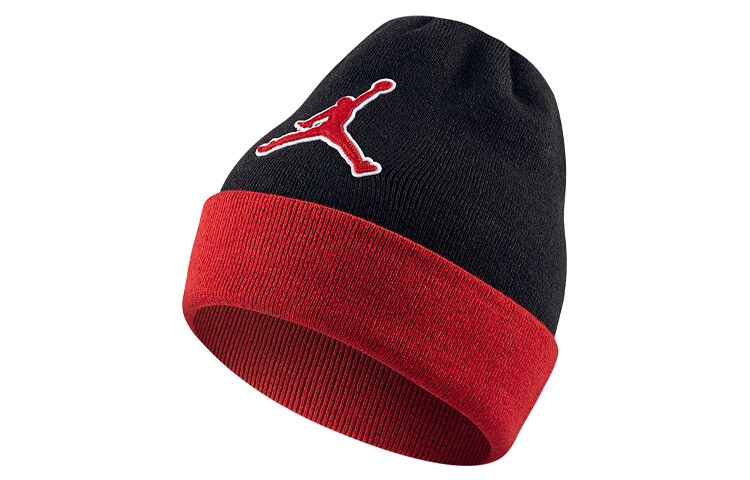 

Джорданская шапка-бини унисекс Jordan, Black/Red