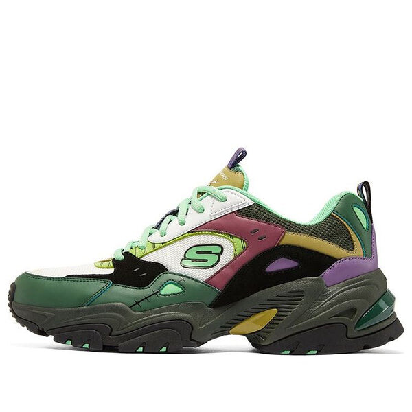 

Кроссовки ( x one piece)stamina v2 'green multicolor' Skechers, зеленый