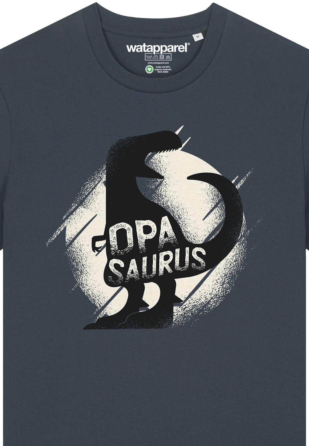 

Футболка с принтом OPASAURUS watapparel, антрацит