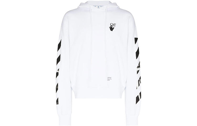 

OFF-WHITE Мужская толстовка, Белый