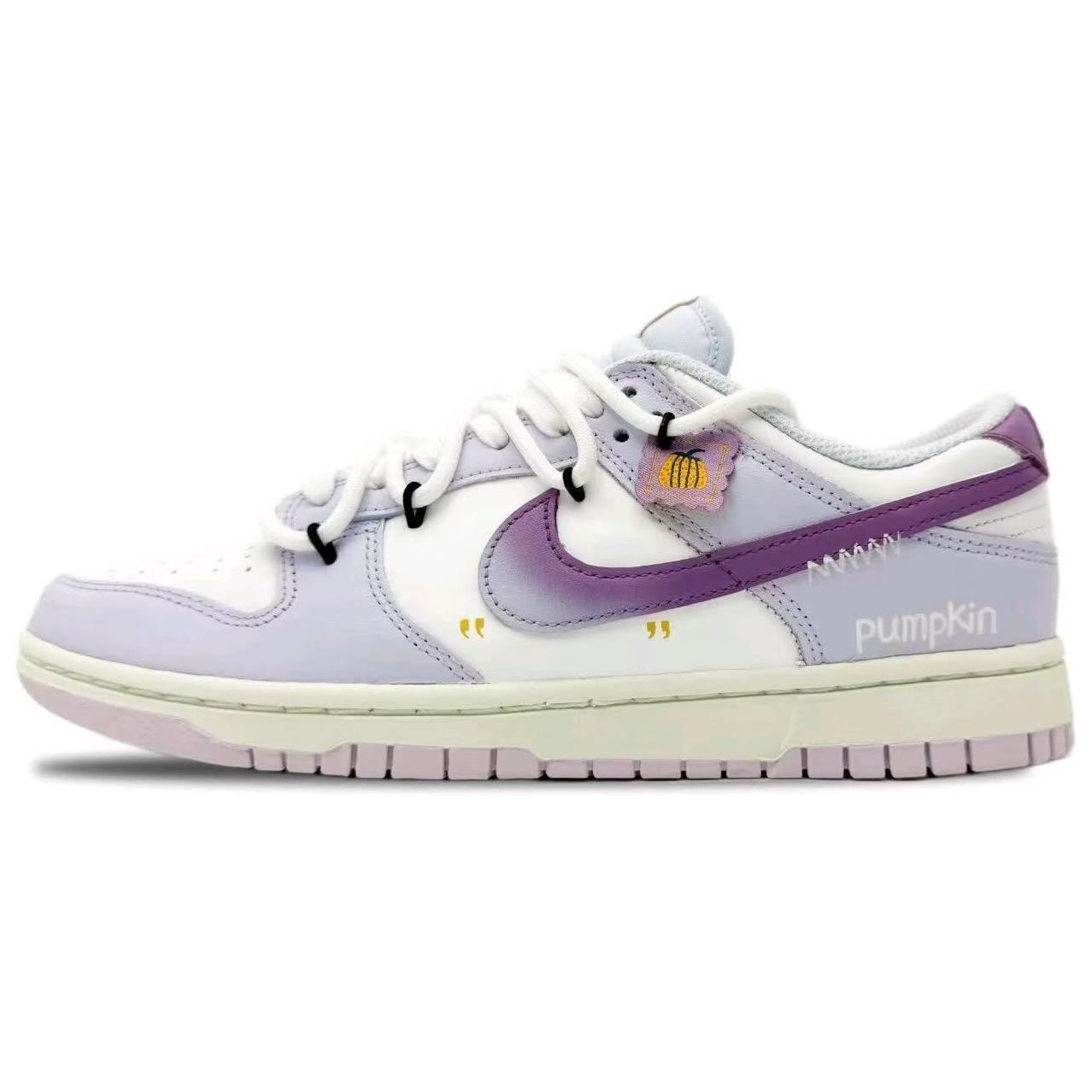 

Кроссовки для скейтбординга Dunk женские с низким верхом, синий/фиолетовый Nike