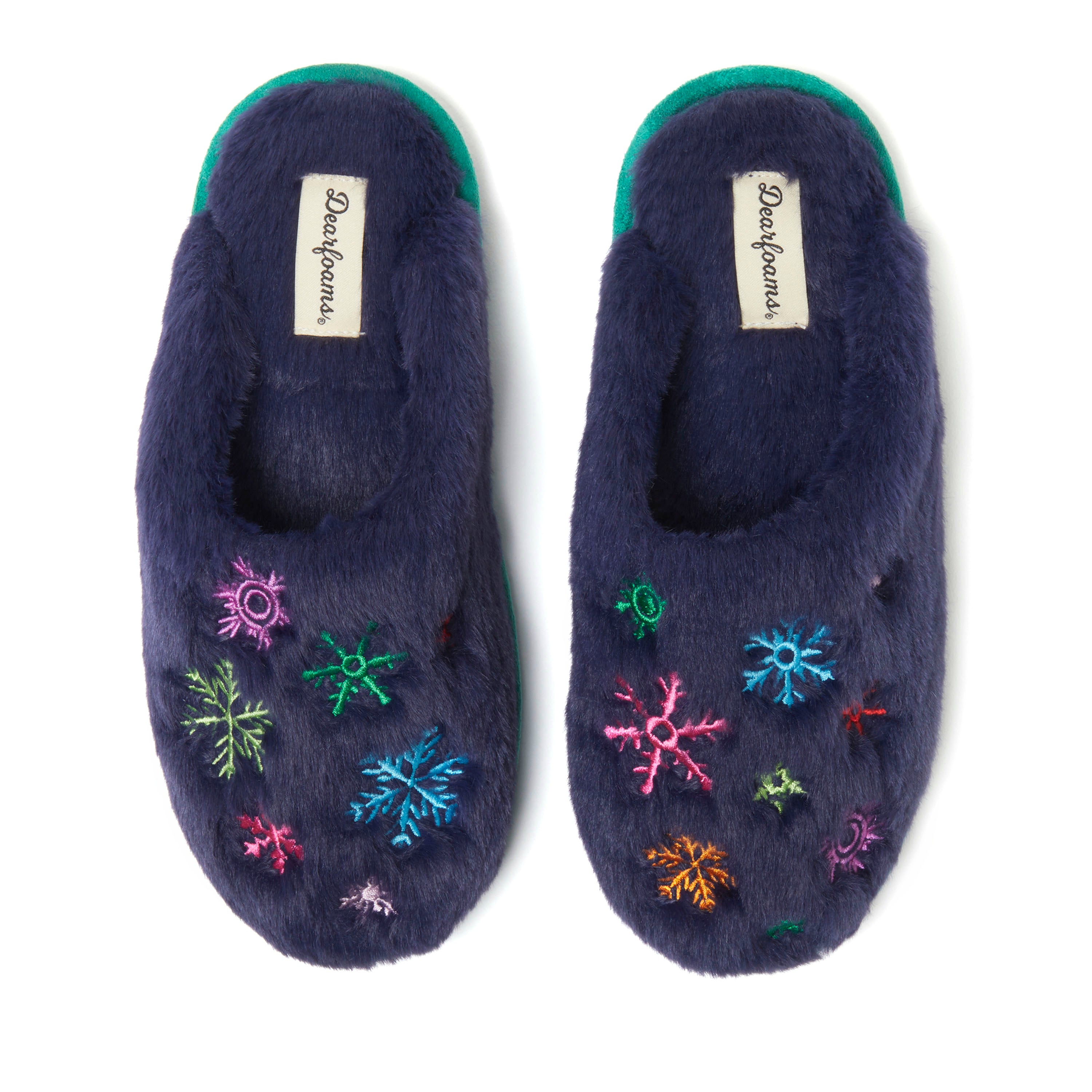 

Dearfoams Женская куртка Bailey Holiday из искусственного меха, цвет peacoat