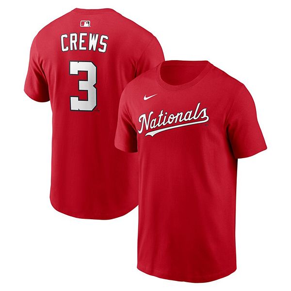 

Футболка мужская dylan crews red washington nationals home name & number Nike