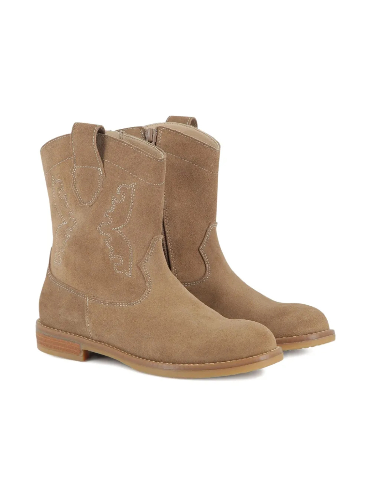 

Zadig & Voltaire Kids сапоги по щиколотку, коричневый