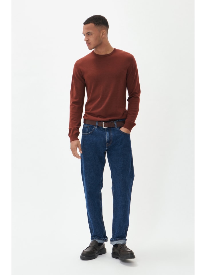 

Свитер Margrate, прямого кроя, цвета Cambridge Brown Melange Matinique