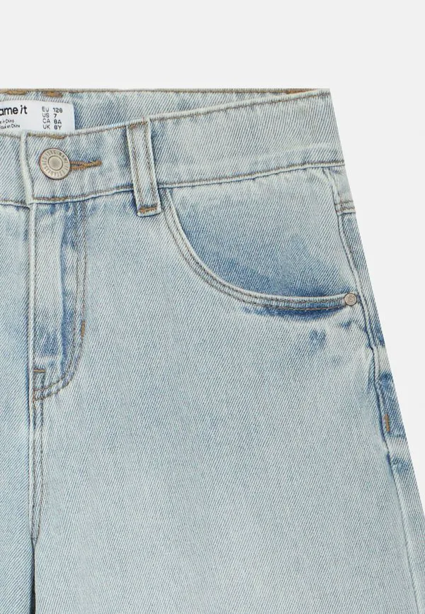 Джинсы свободного кроя nkfbella для скейтеров Name It, Light Blue — фото 4