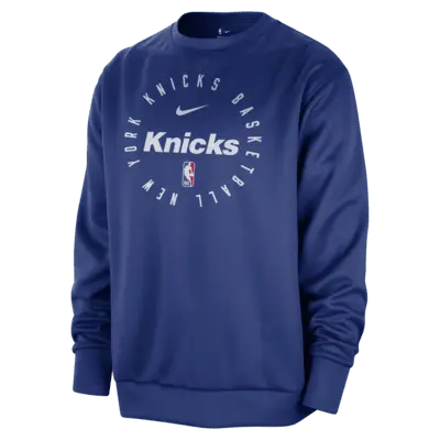 

Толстовка Nike New York Knicks Spotlight, цвет Rush Blue/White