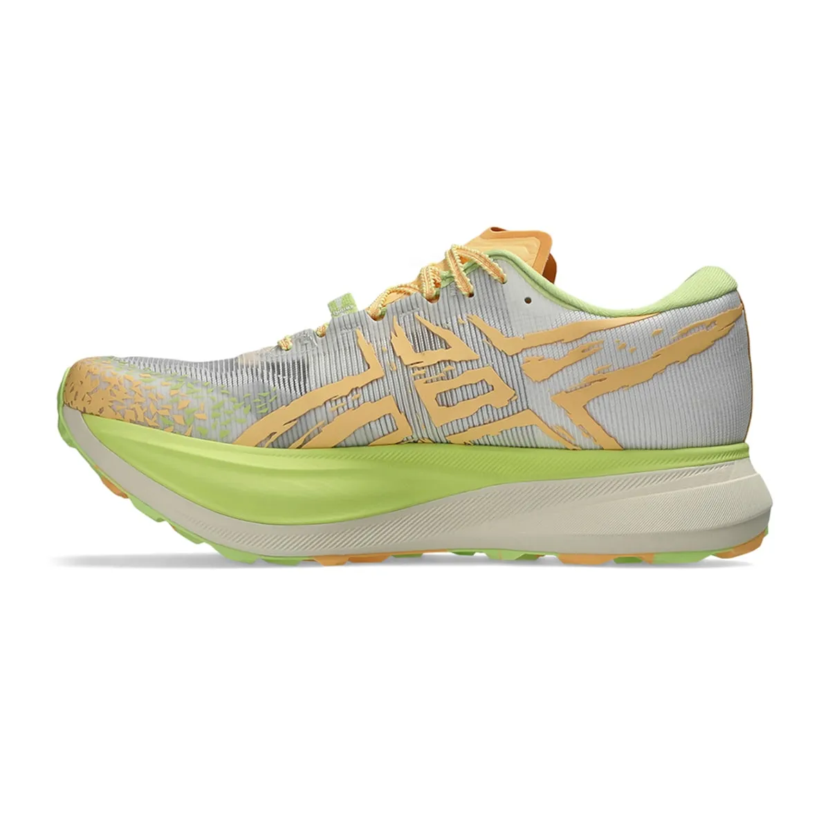 Унисекс кроссовки для трейл-раннинга Metafuji Trail Asics, белый/оранжевый — фото 4