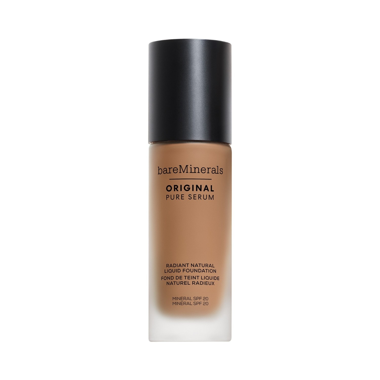 

Тональный крем для лица original pure serum radiant natural liquid mineral spf 20 Bareminerals, medium deep neutral 4, объем 30 мл