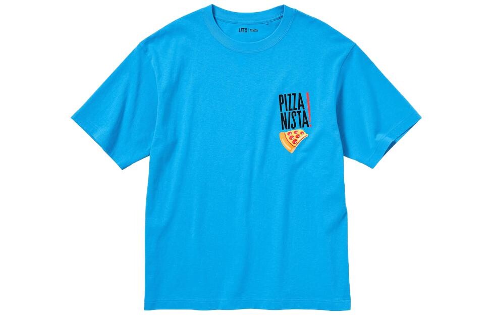 

UNIQLO Футболка унисекс, цвет Blue