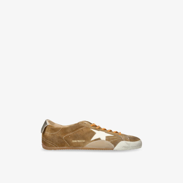 

Кроссовки True-Star из замши на низком ходу Golden Goose, цвет tan comb