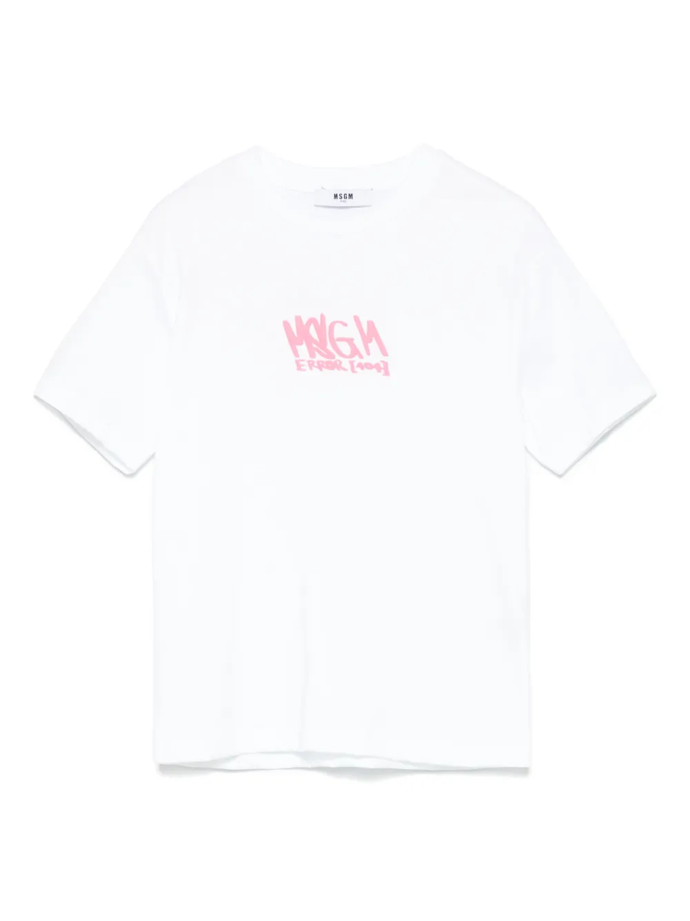 

Футболка из джерси MSGM Kids, белый