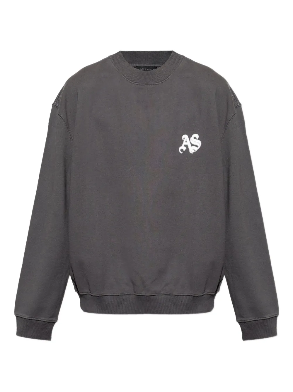 

Толстовка Icon с круглым вырезом Allsaints, черный