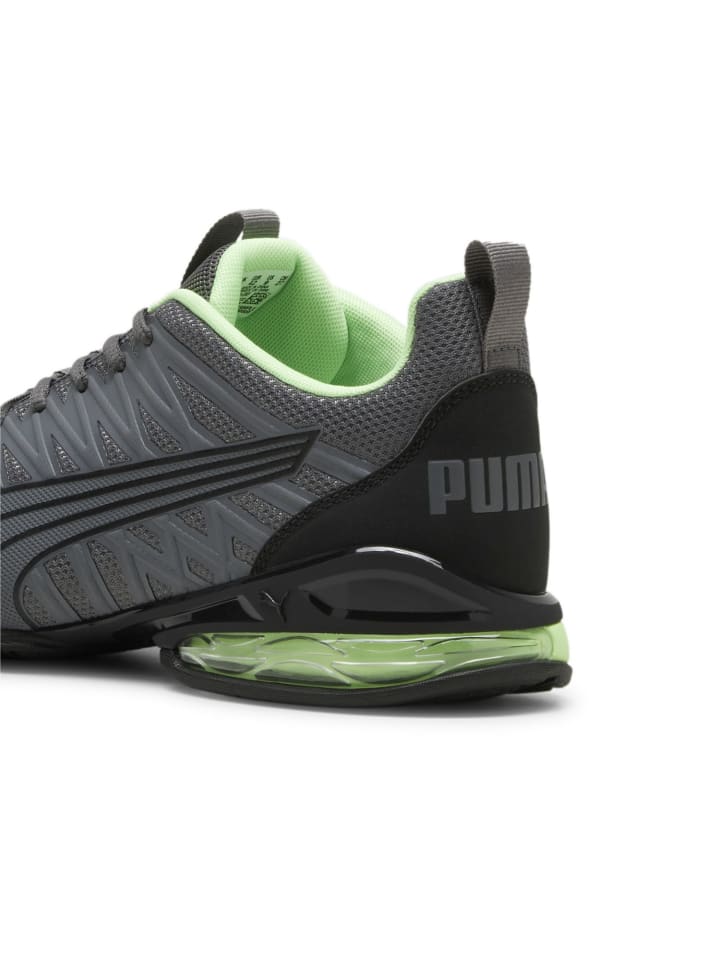 Кроссовки на шнуровке Puma, серый — фото 2