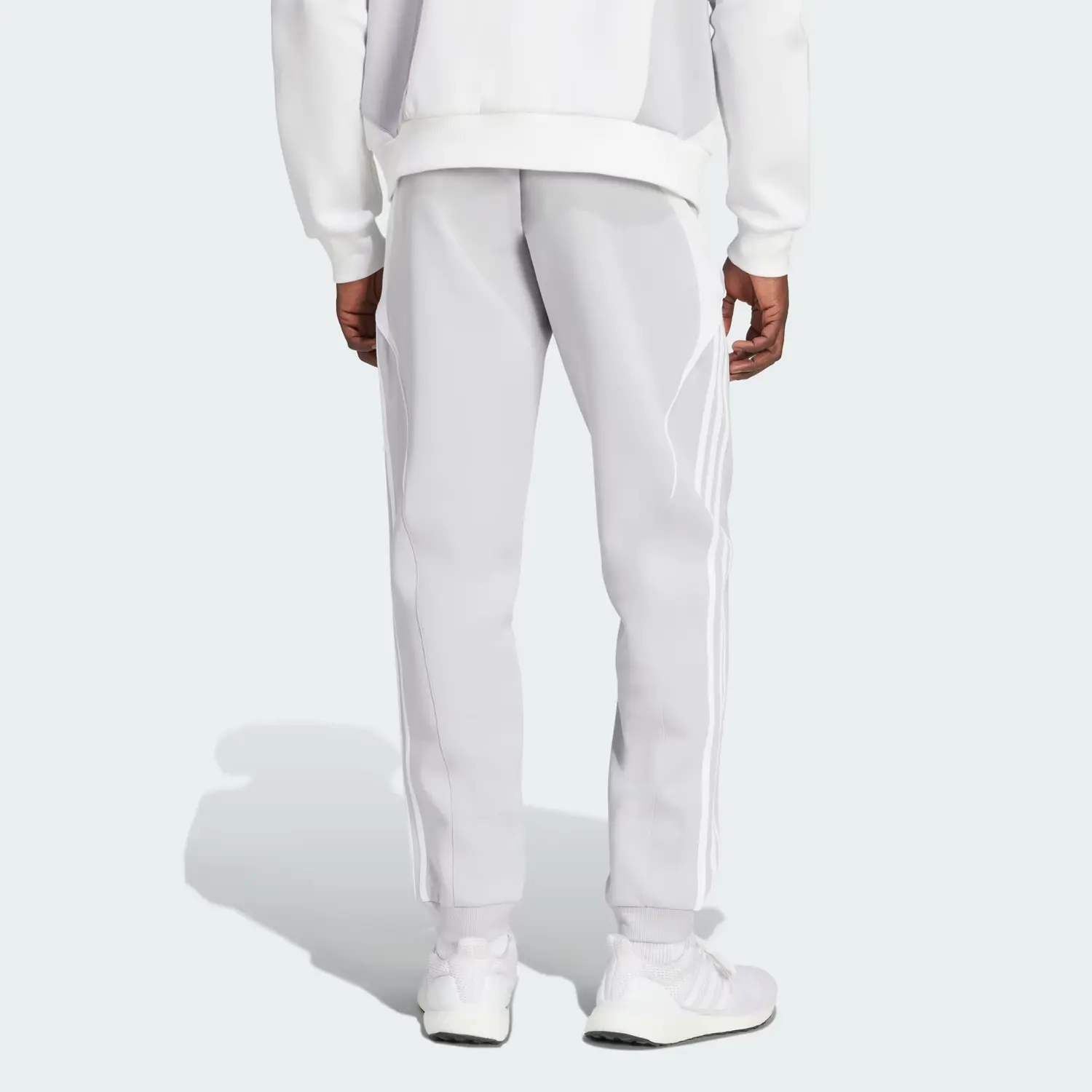 Real Madrid Ubp Doubleknit Pants Adidas, светло серый/белый — фото 4