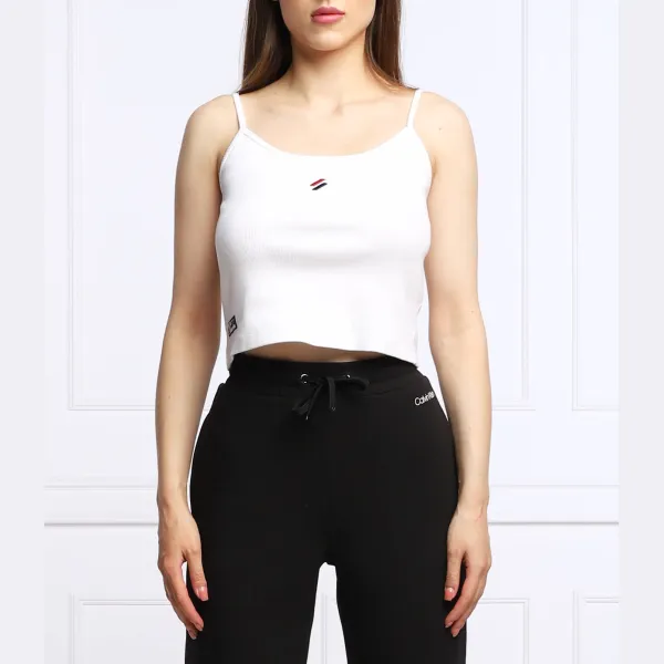 

Укороченный топ Essential Superdry, белый