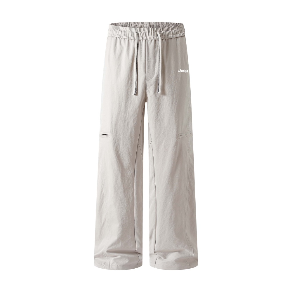 

Повседневные брюки Unisex Moderate Straight Fit Jeep, бежевый