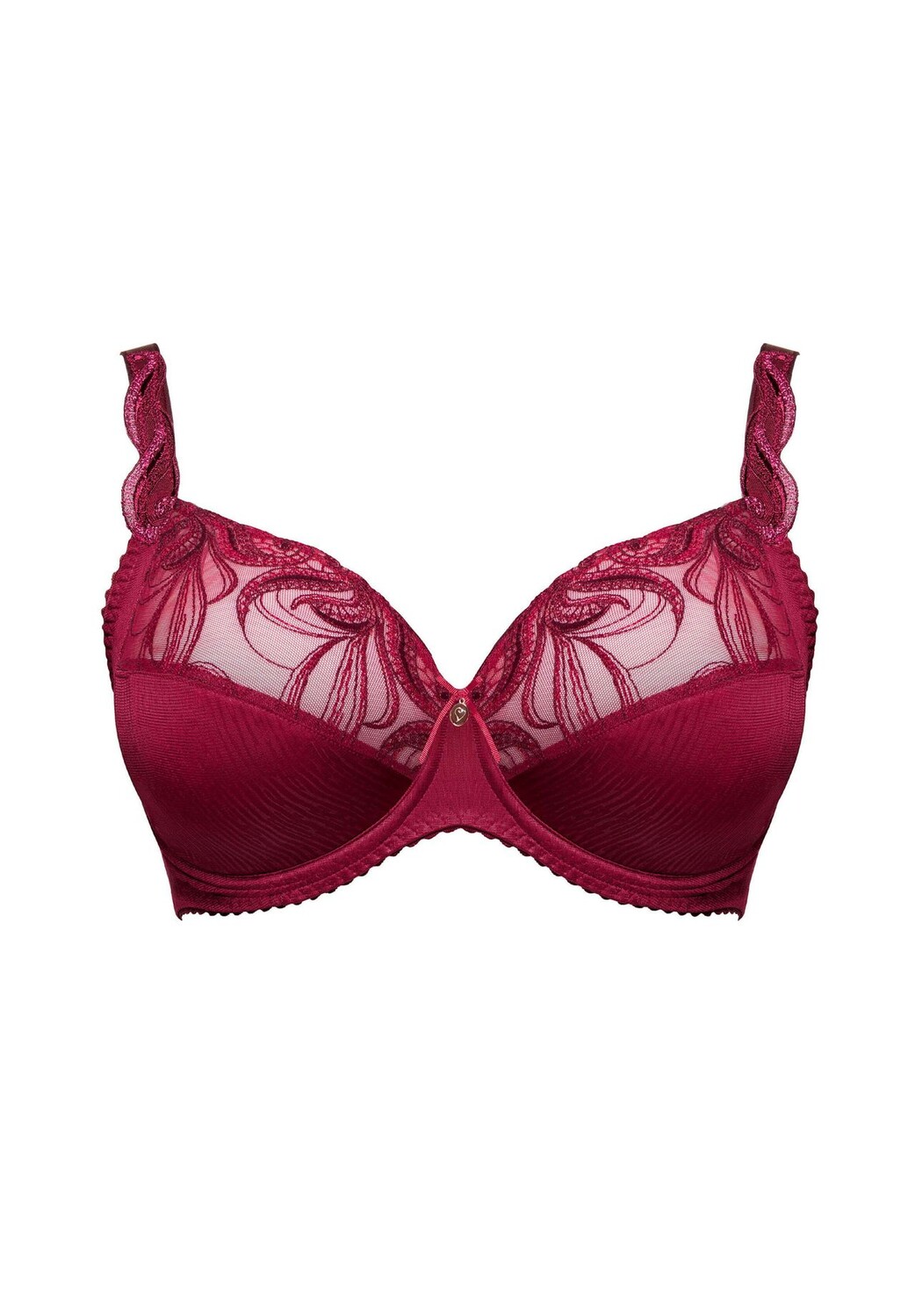 

Кармен бюстгальтер на косточках Ulla, цвет Bordeaux