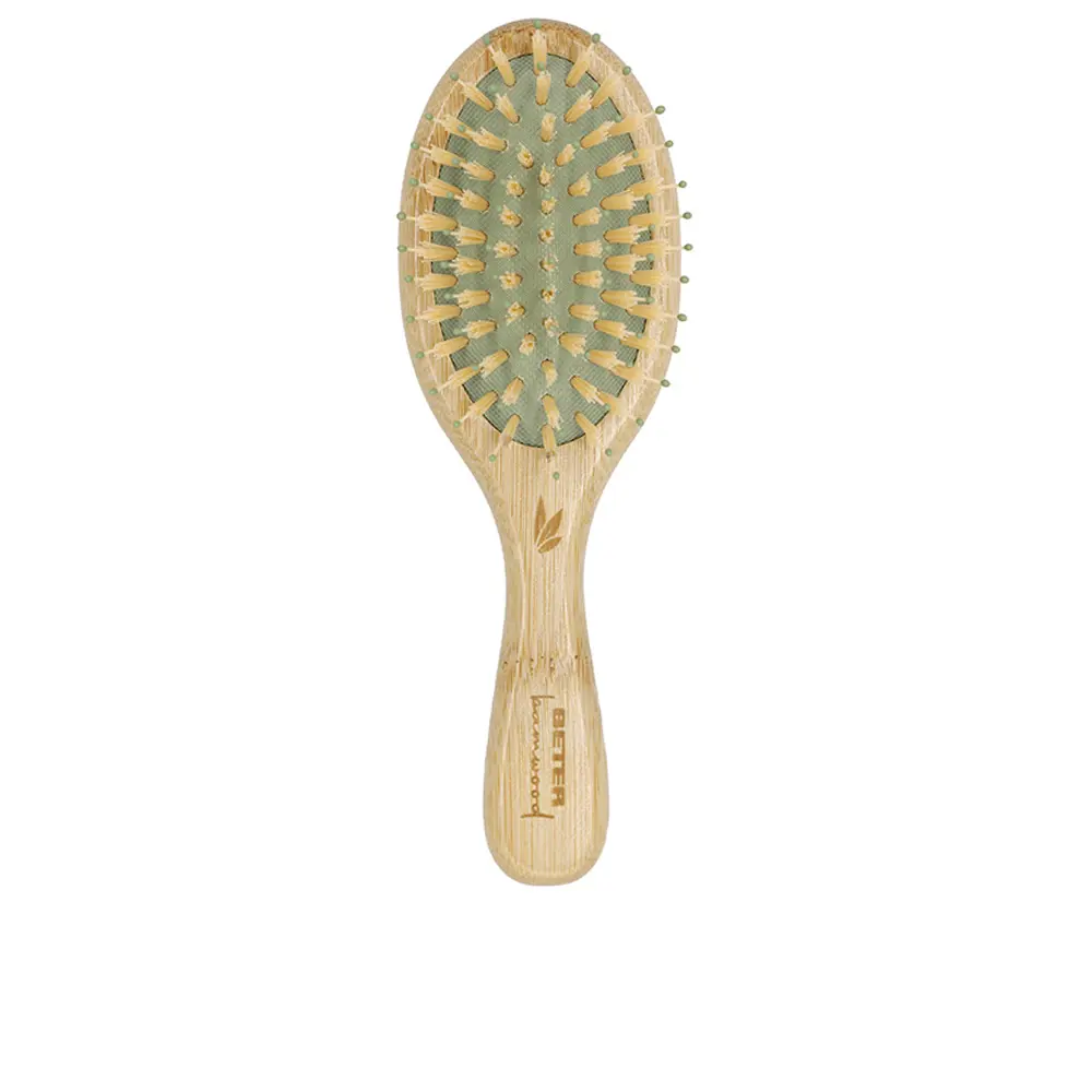 

Расческа Bamwood cepillo pequeño cerdas nylon y bolitas Beter, 1 шт.