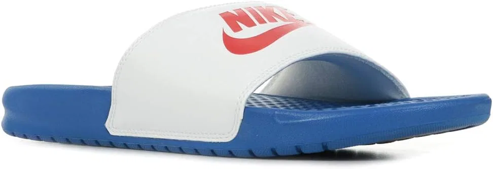 Спортивные сандалии Nike, синий, белый, красный — фото 3