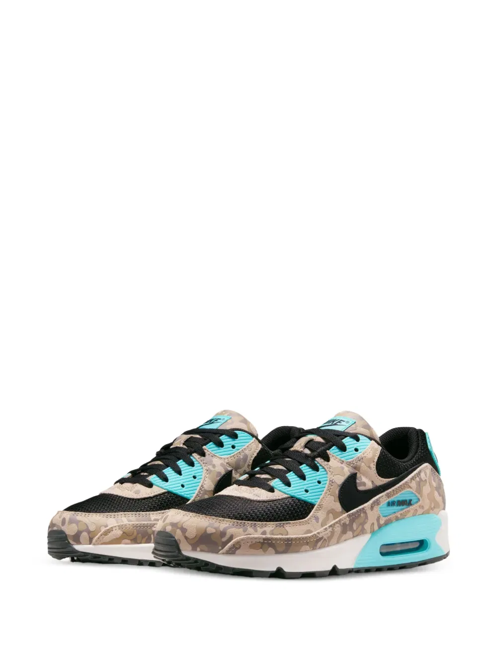Кроссовки Air Max 90 Premium Lowtop Nike, нейтральный — фото 2