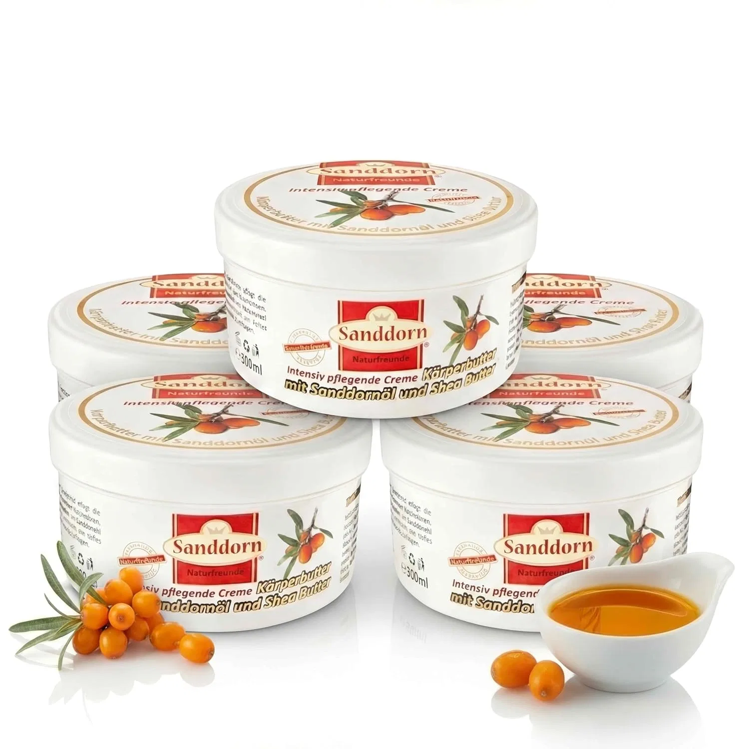 Масло для тела с облепиховым маслом и маслом ши Sanddorn Naturfreunde Sanddorn Naturfreunde