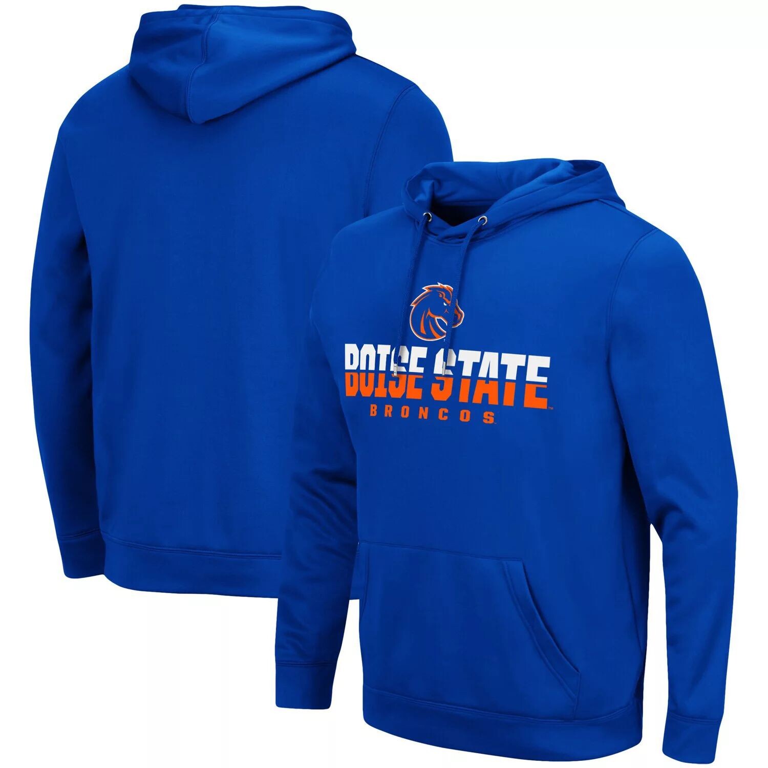 

Мужской пуловер с капюшоном Royal Boise State Broncos Lantern Colosseum