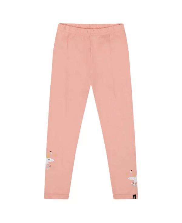 

Леггинсы из органического хлопка для девочек - для маленьких детей Deux Par Deux, розовый