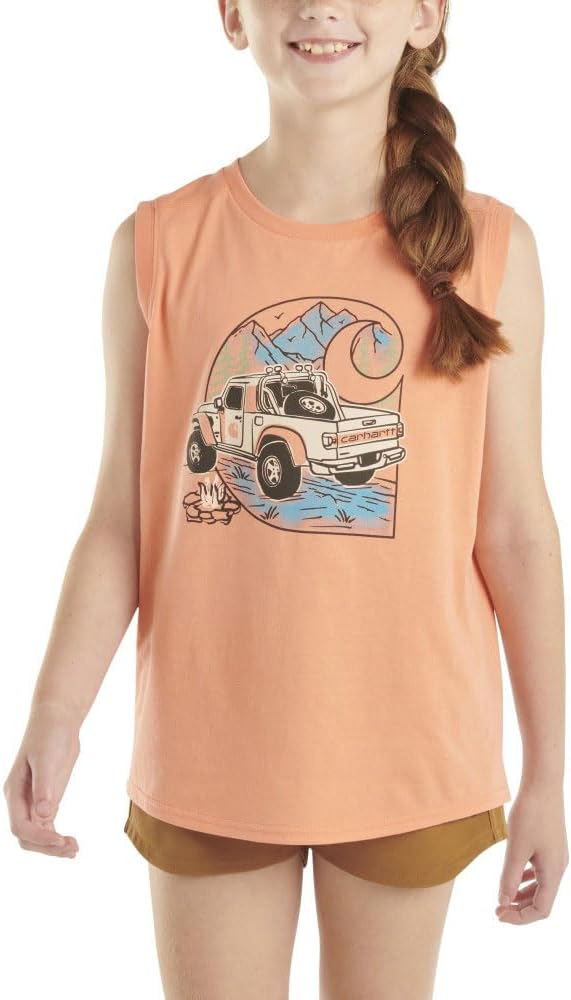 

Carhartt Kid's CA7031 Off-Road безрукавка - Girls, Fresh Salmon, Розовый, Carhartt Kid's CA7031 Off-Road безрукавка - Girls, Fresh Salmon