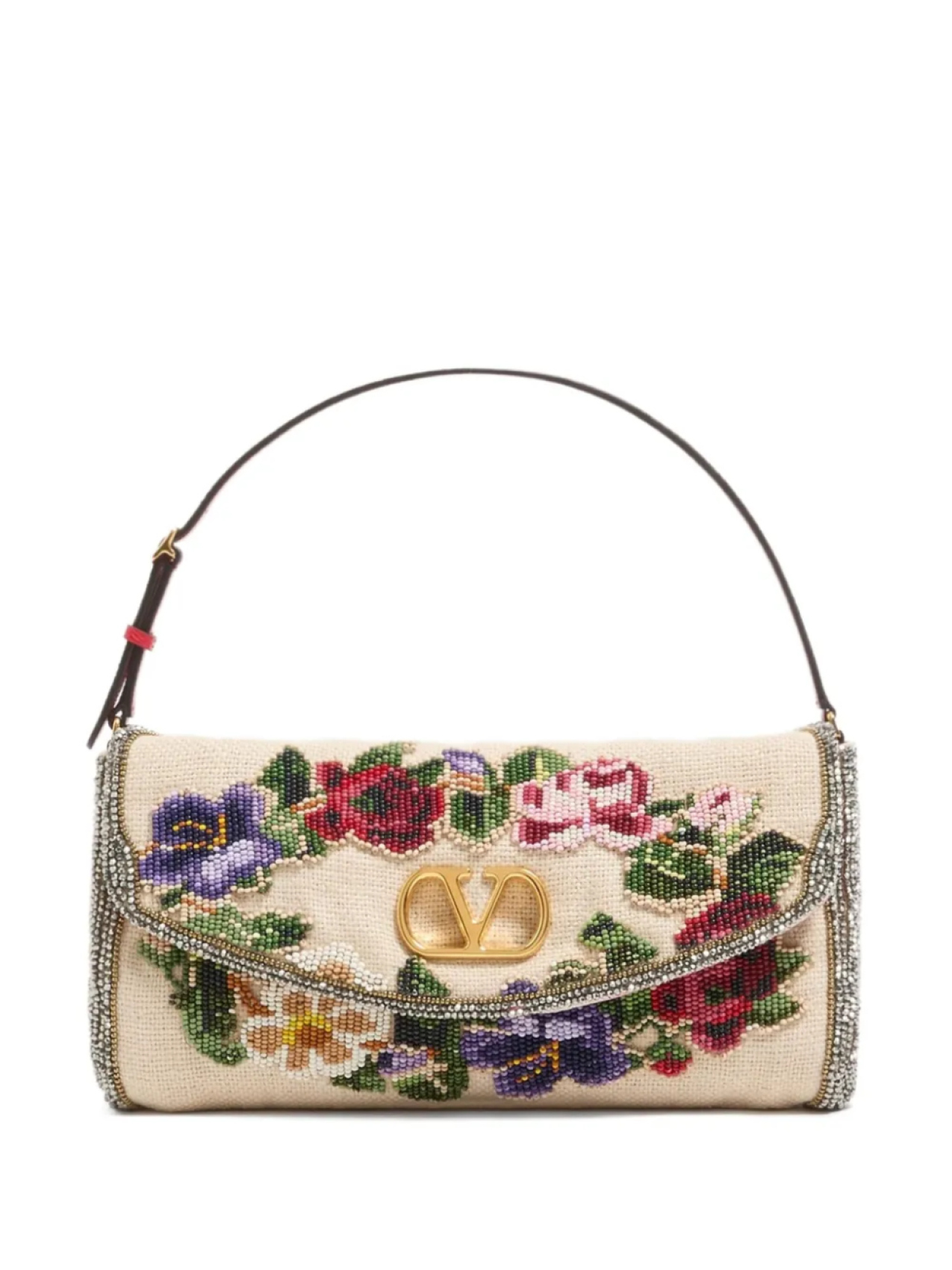 

Valentino Garavani клатч с логотипом VLogo Signature, нейтральный