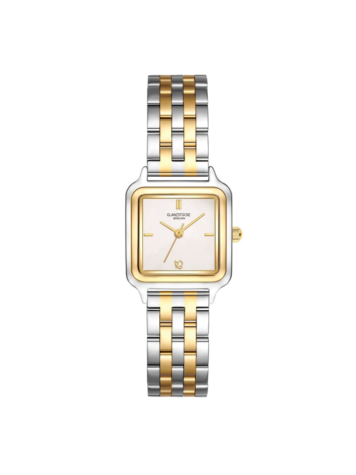 

Glanzstücke München Часы из нержавеющей стали в серебристо-желтом золотом исполнении