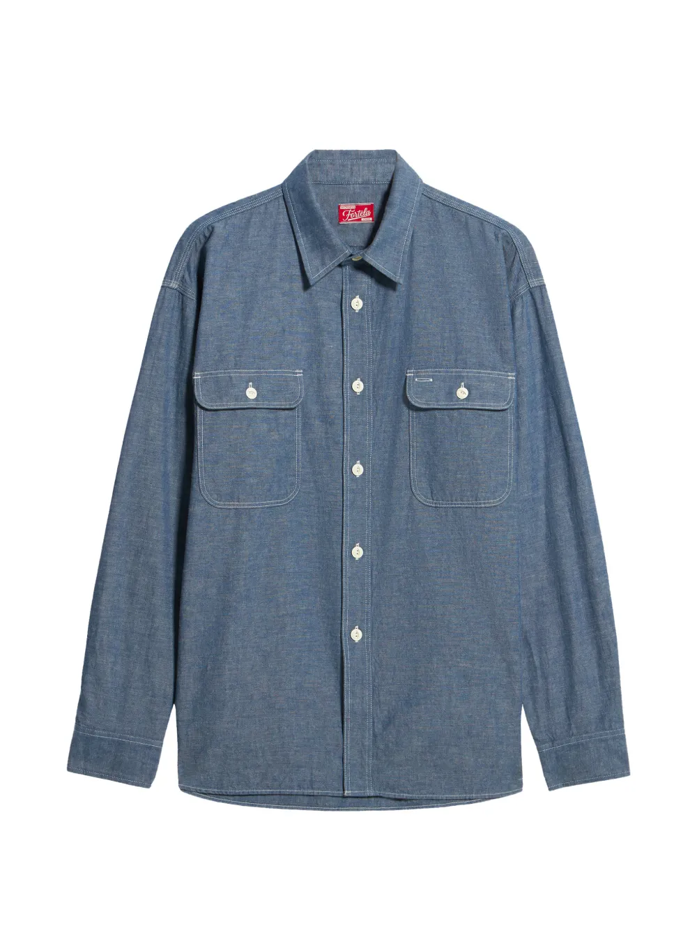 

Рубашка с клапанами на карманах Sail Fortela, синий