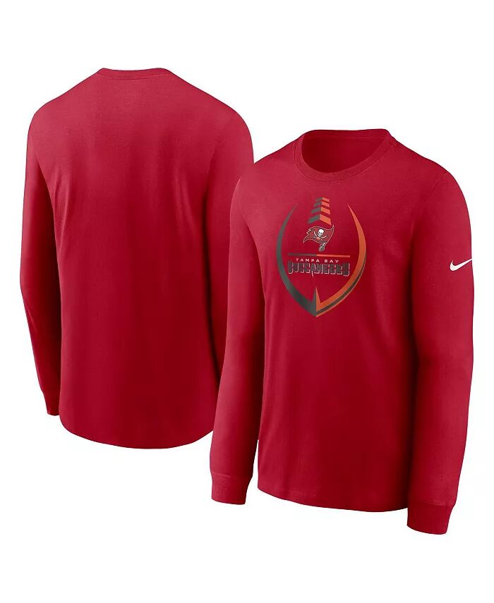 

Мужская красная футболка Tampa Bay Buccaneers Icon Legend с длинным рукавом Nike