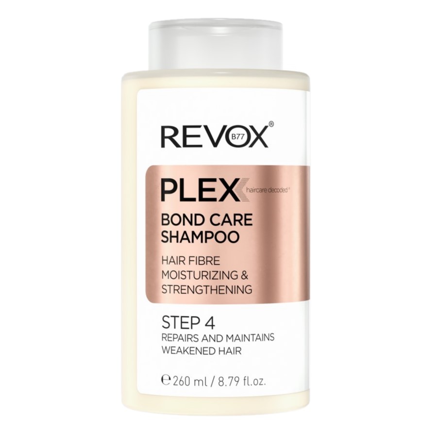 

Питательный шампунь для волос plex bond care shampoo step 4 Revox B77, 260 мл