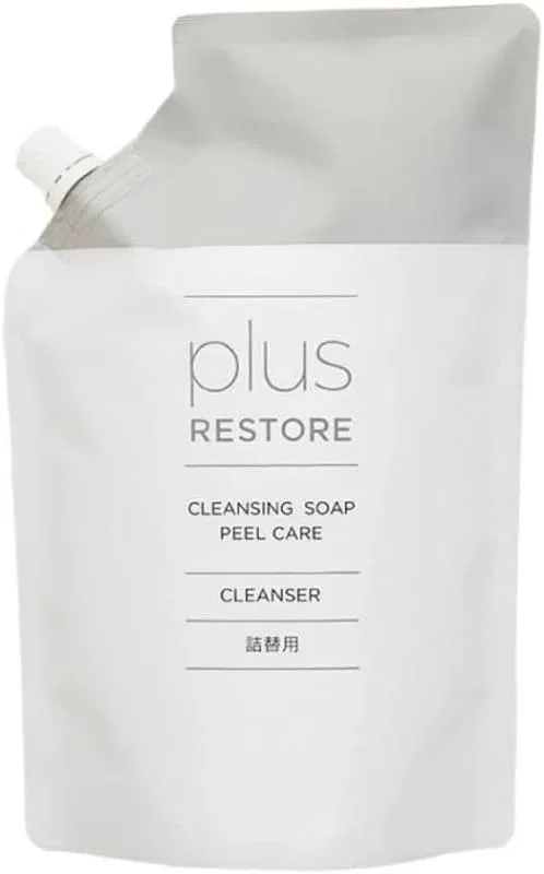 Пенка для умывания — С пилингом Plus Restore, 500 мл