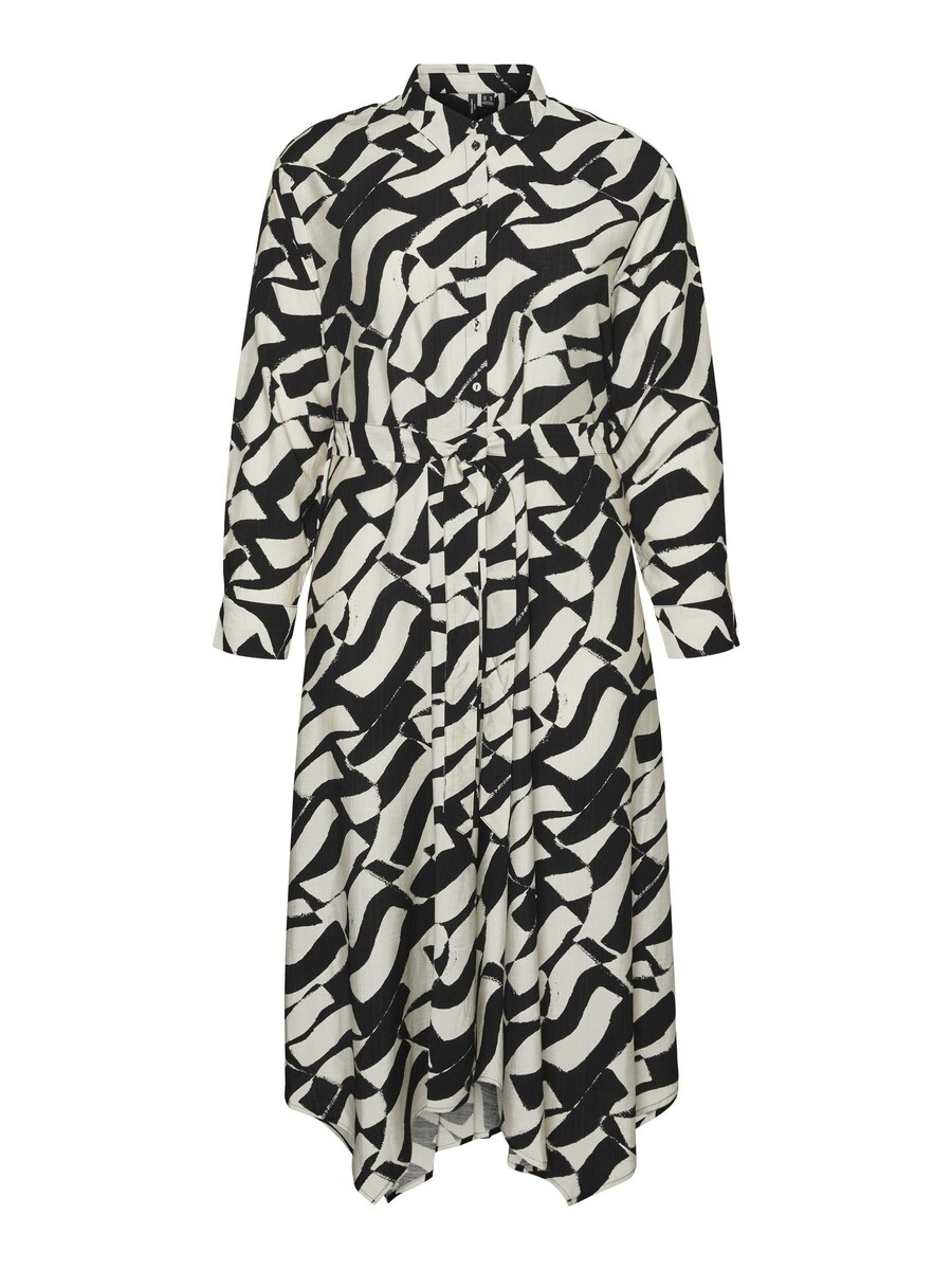 

Платье рубашка Vero Moda Curve Shirt Dress VMCJoss, черный