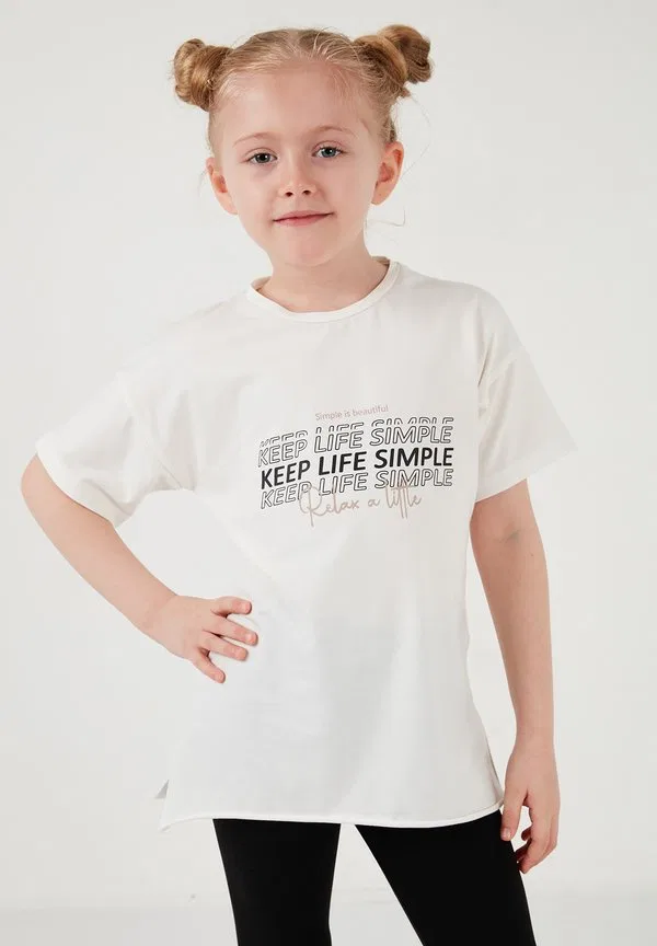 Легагины и брюки lela стандартного кроя Lela, Ecru — фото 4