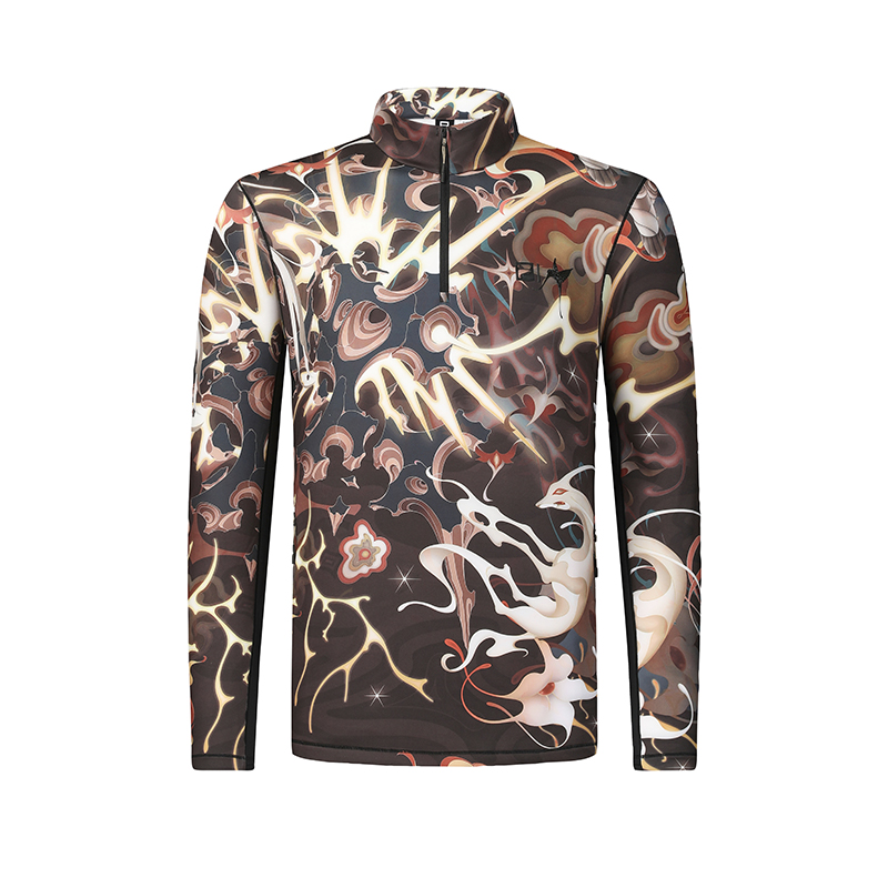 

Футболка мужская с принтом по всей поверхности FILA, All Over Print