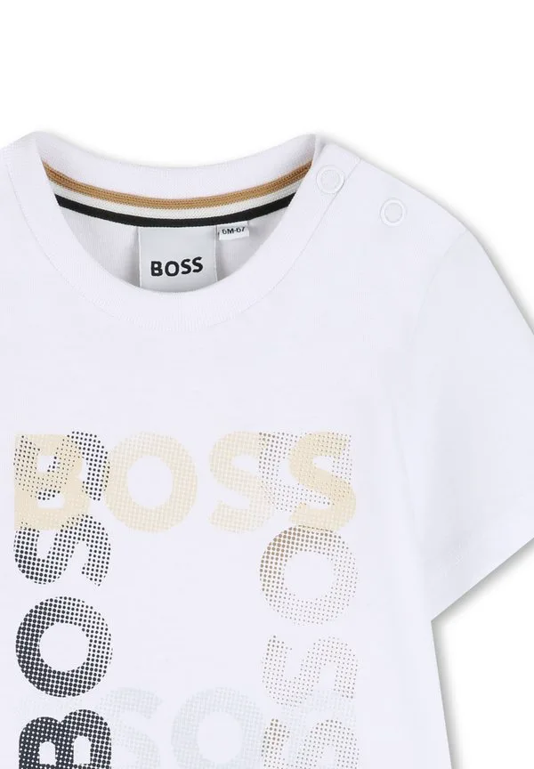 Футболка с принтом kurzärmeliges Boss Kidswear, Blanc — фото 3