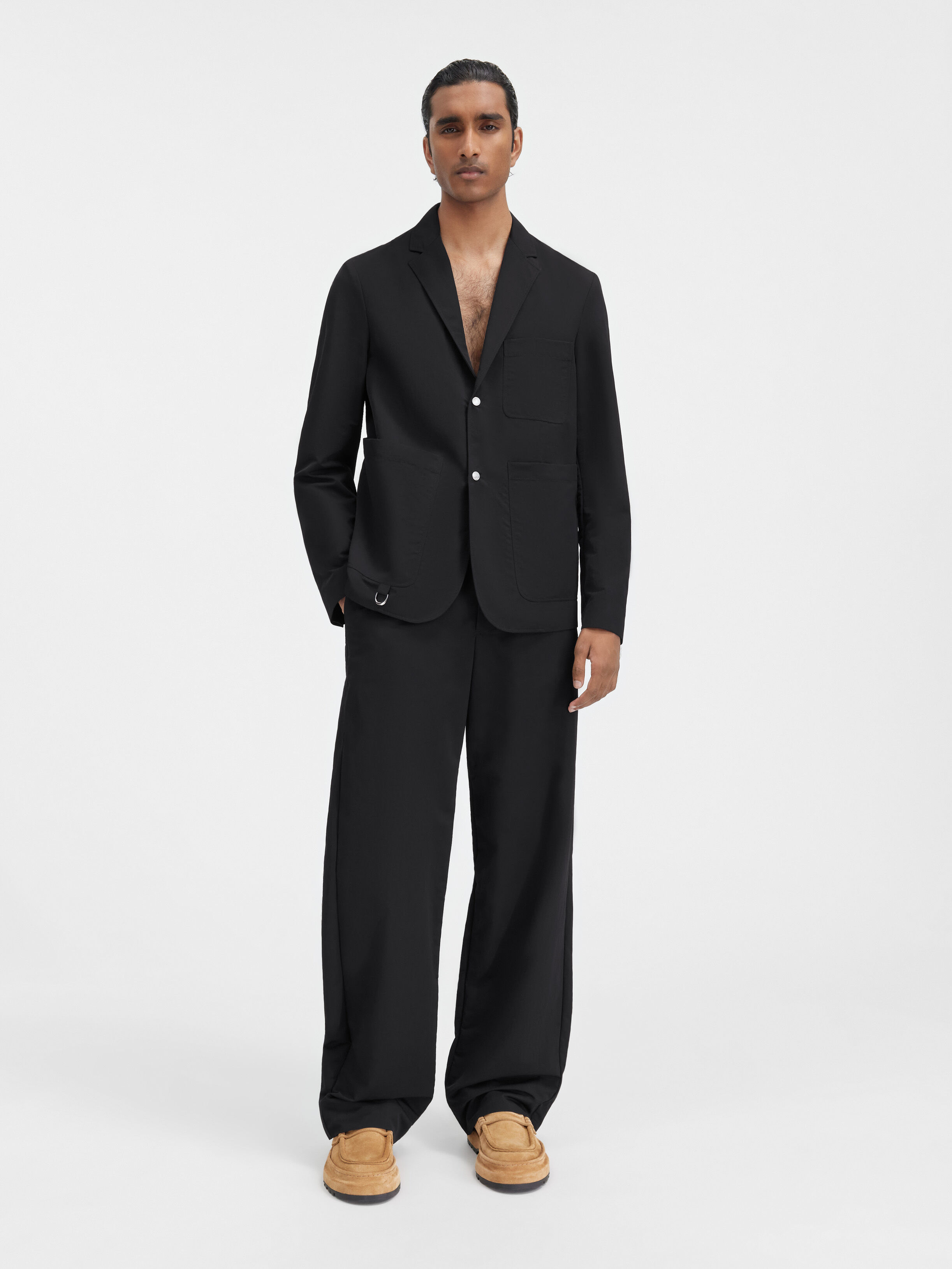 

Пиджак для спецодежды JACQUEMUS The Jean jacket, черный