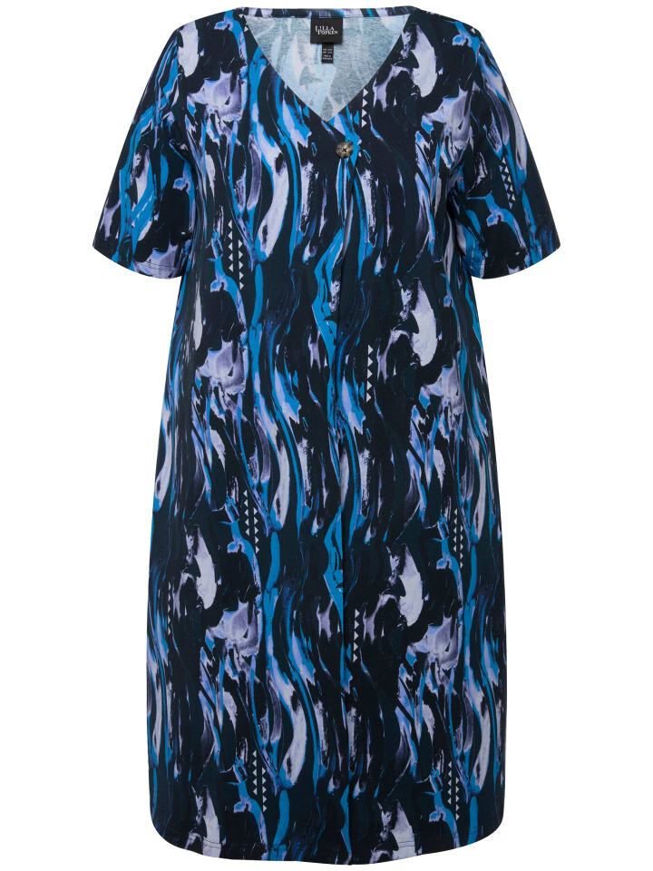 

Длинное платье Ulla Popken Jersey, синий