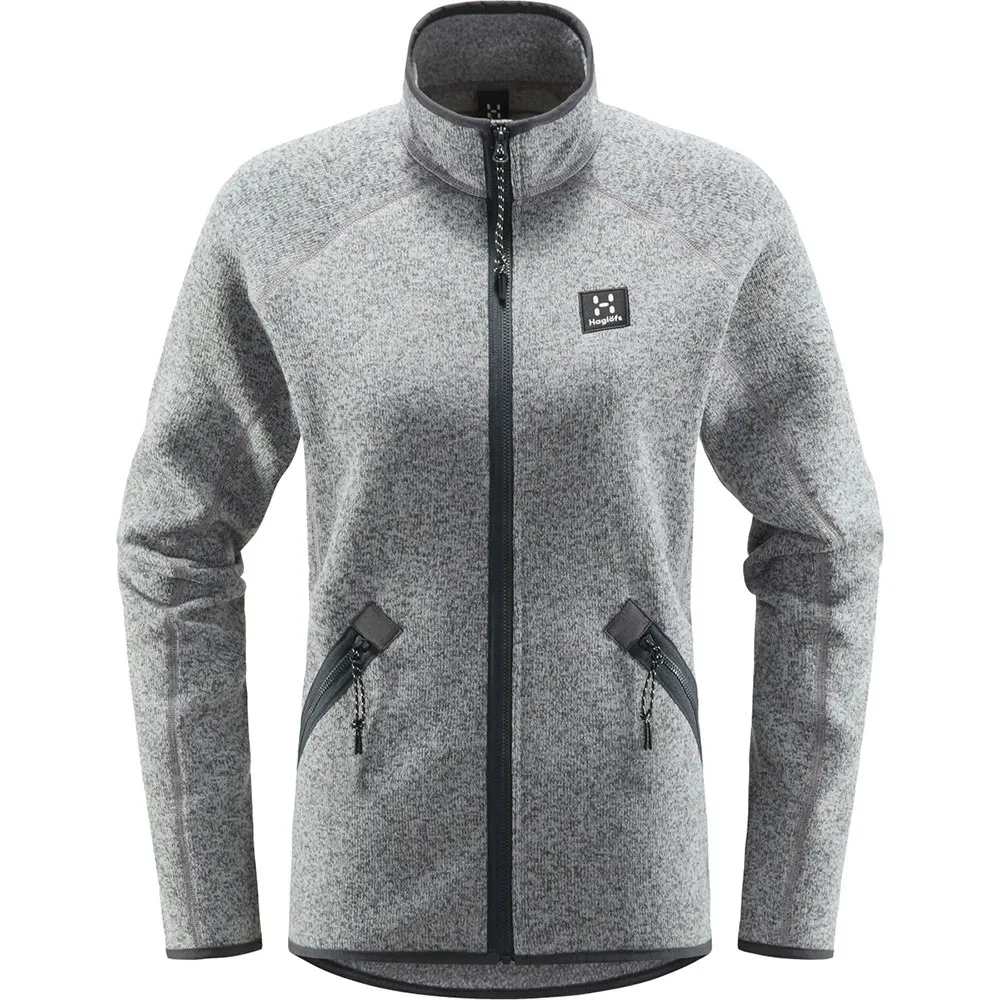 

Флис Haglöfs Risberg full zip, серый