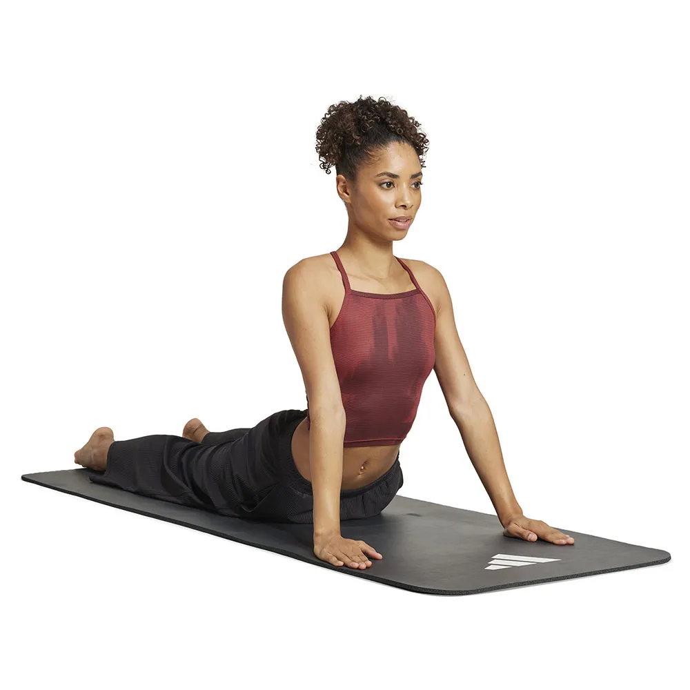 Футболка без рукавов спортивная adidas Yoga Graphic, фиолетовый — фото 4